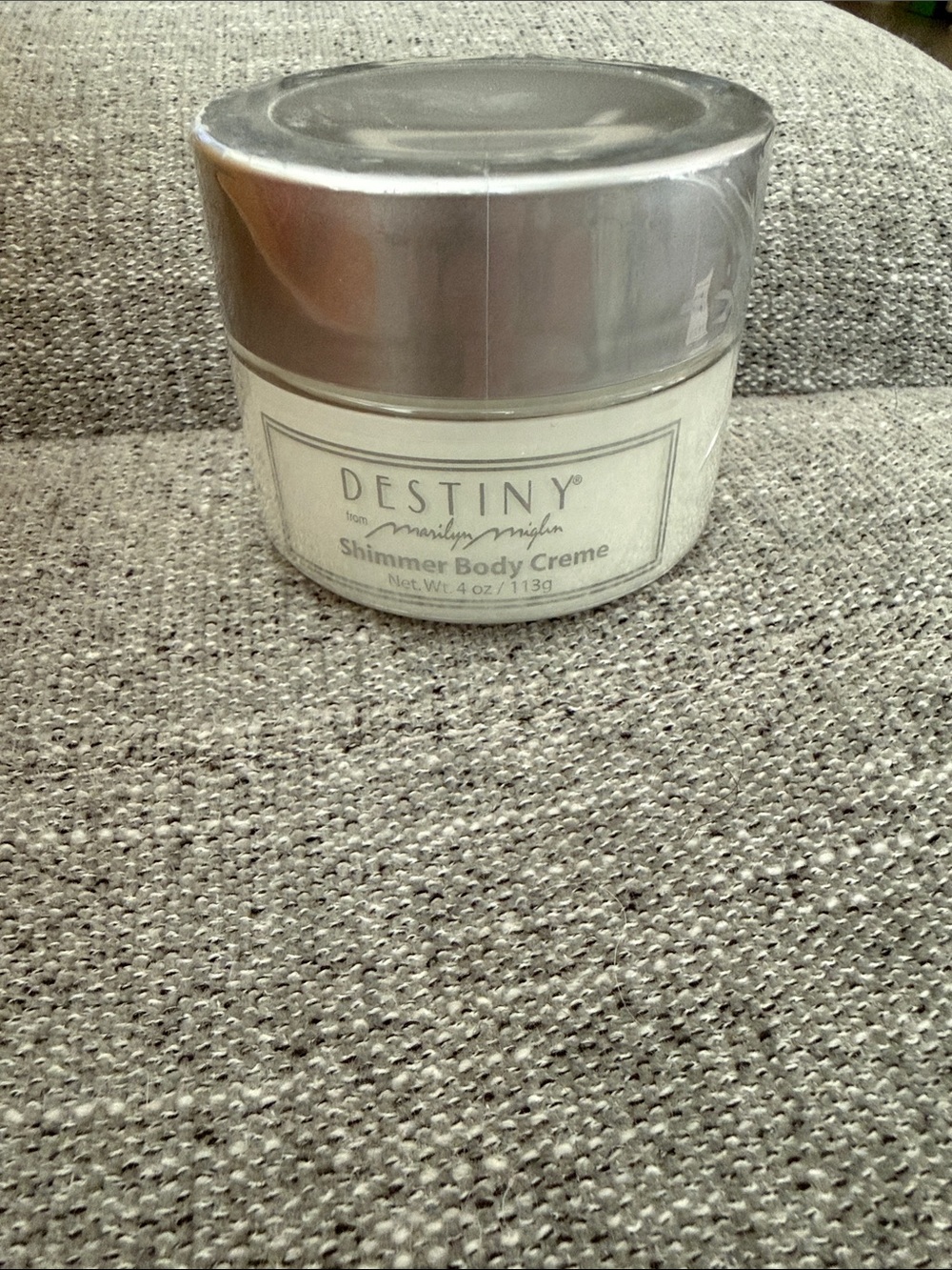 Marilyn Miglin Destiny Shimmer Body Creme Lotion Cream 4 oz New Sealed